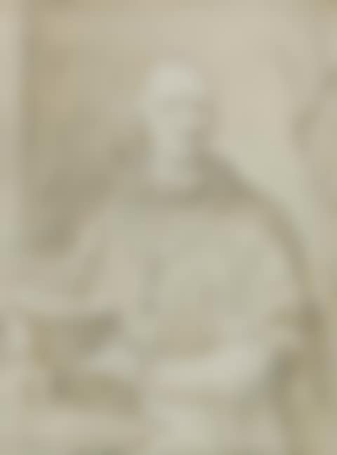 A portrait of a cardinal holding a book (preview)