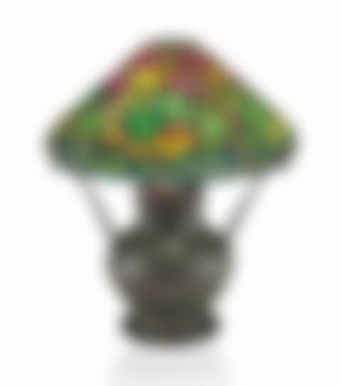 A 'GERANIUM' TABLE LAMP (preview)