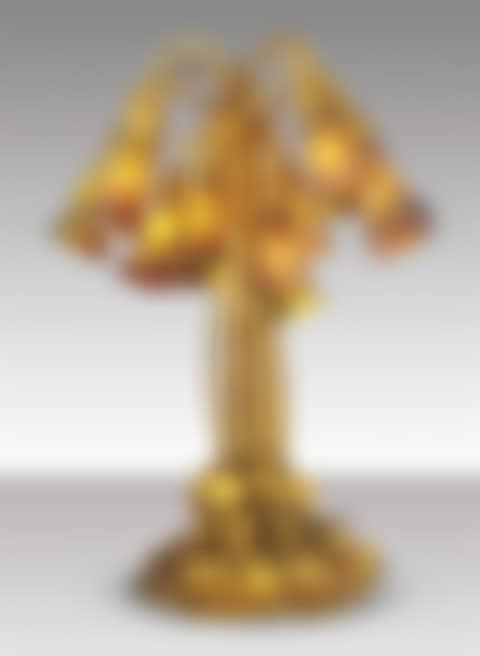 A 'TWELVE-LIGHT LILY' TABLE LAMP (preview)