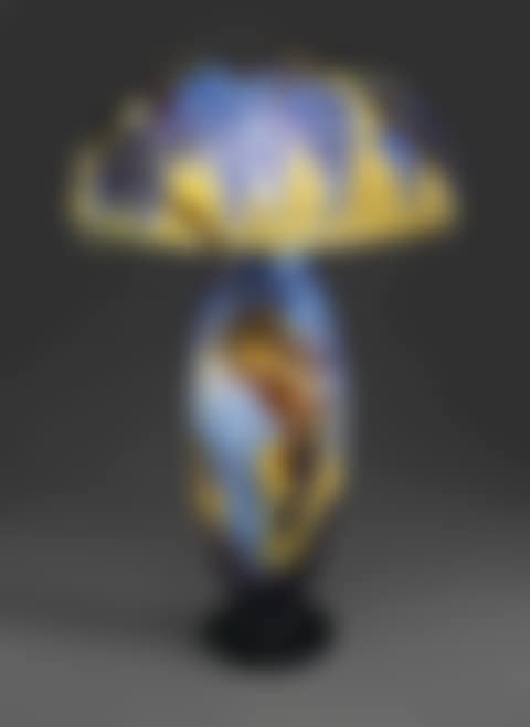 A RARE AND IMPORTANT 'WISTERIA' TABLE LAMP (preview)