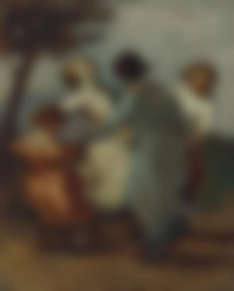 Une ronde d'enfants (Enfants dansant en rond—Ronde de jeunes filles) (preview)