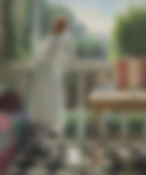 Miss Gladys on the balcony (preview)