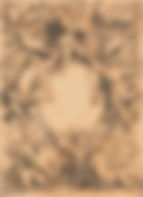 A design for a frontispiece with an amorous couple, putti and chained figures (preview)