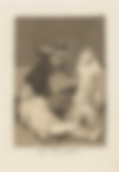 Los Chinchillas, plate 50 from: Los Caprichos (preview)