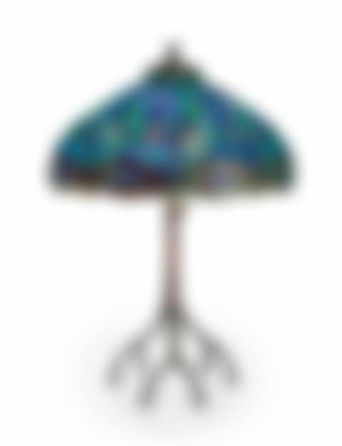 A 'DROPHEAD DRAGONFLY' TABLE LAMP (preview)