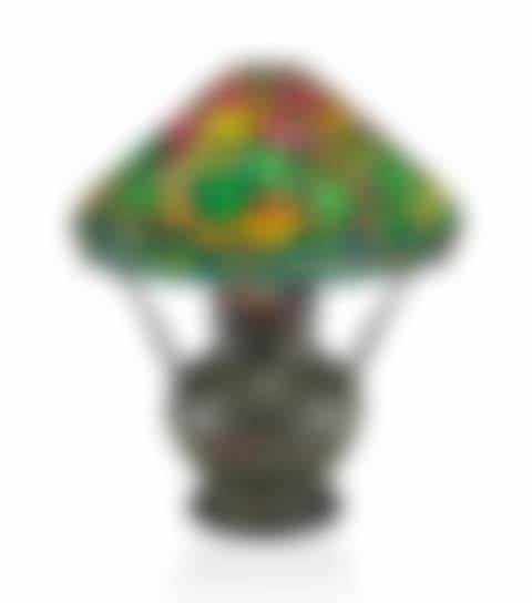 A 'GERANIUM' TABLE LAMP (preview)