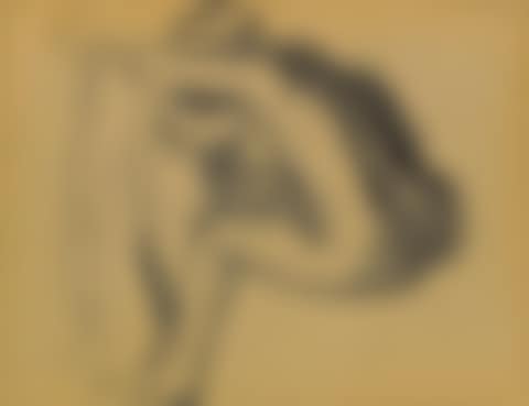 Femme nue assise, s'essuyant (preview)
