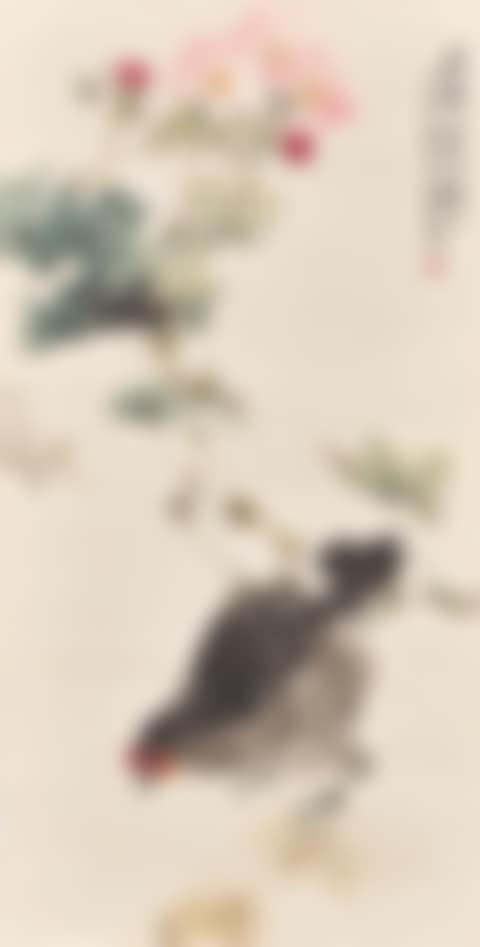 Hibiscus and Hen (preview)