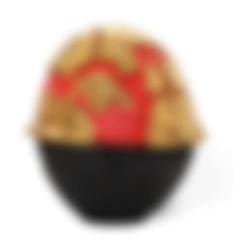 Red black-slipped gold Kairagi Shino egg (preview)