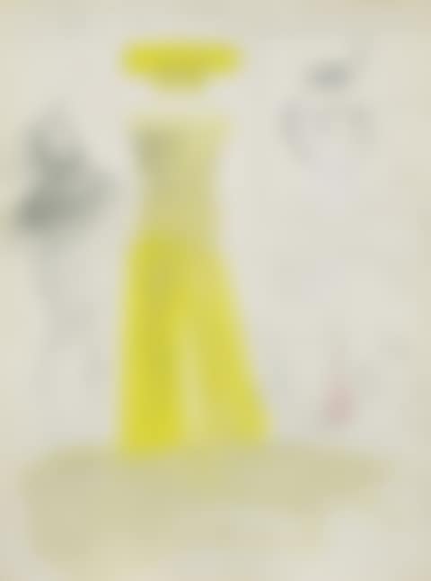Yellow Astronaut (clerical) (Projet pour une tenue d'été pour le soir) (preview)