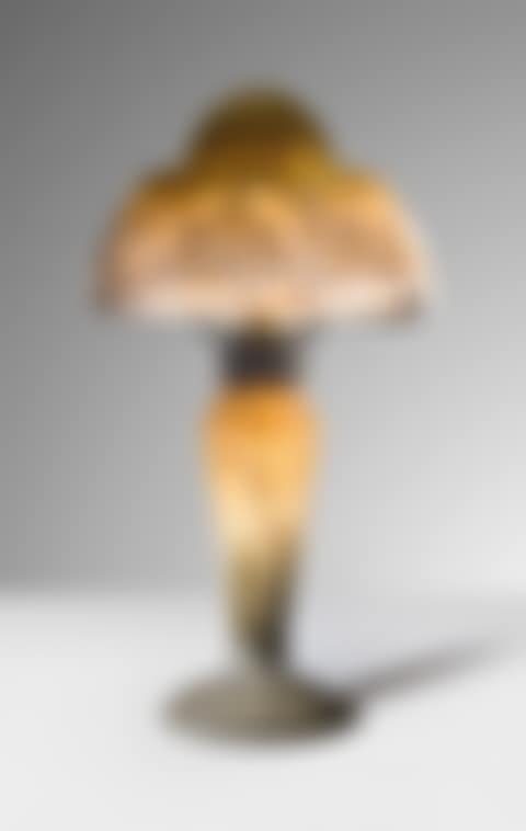 A 'WINTER LANDSCAPE' TABLE LAMP (preview)