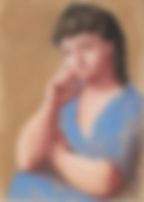 Femme accoudée (preview)
