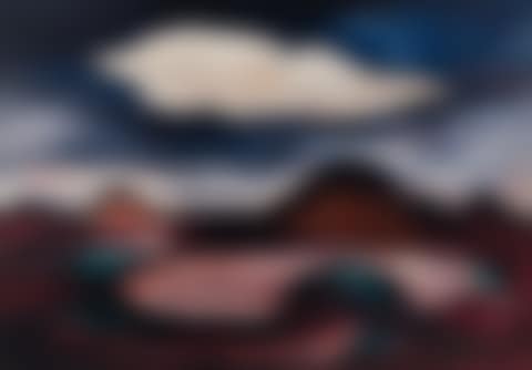 Landscape with Single Cloud (preview)