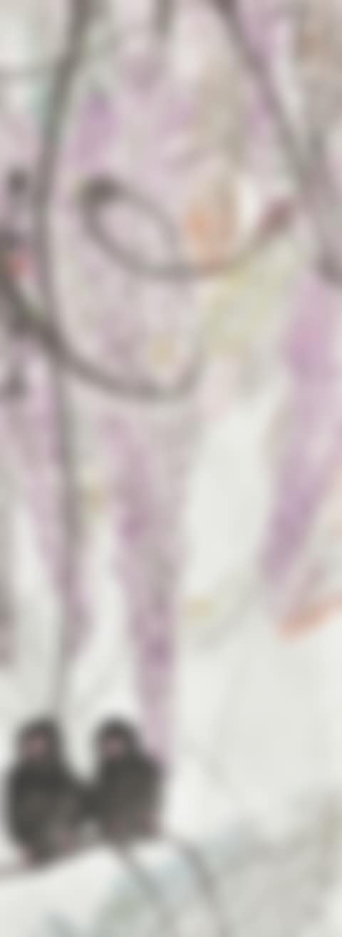 Wisteria and Birds (preview)