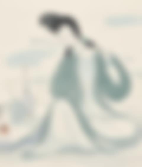 Lady Playing Flute (preview)