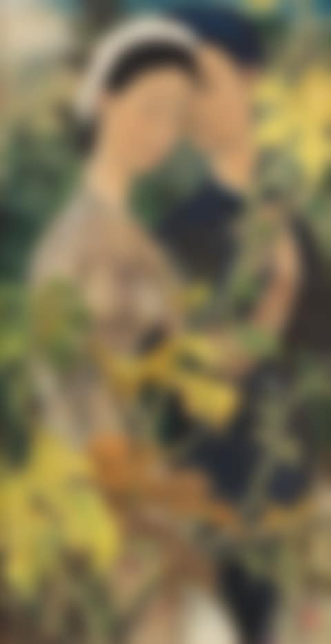 Couple d'Amoureux Parmi les Feuilles de Figuier (Loving Couple Among the Fig Leaves) (preview)