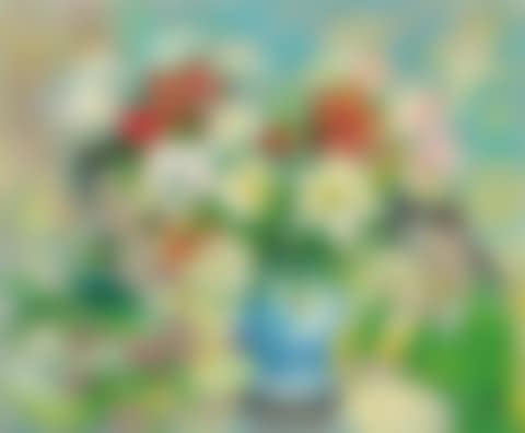 Two Girls with Flowers (preview)