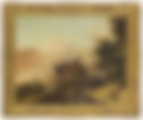 Bandits ambushing travellers in a wagon (preview)