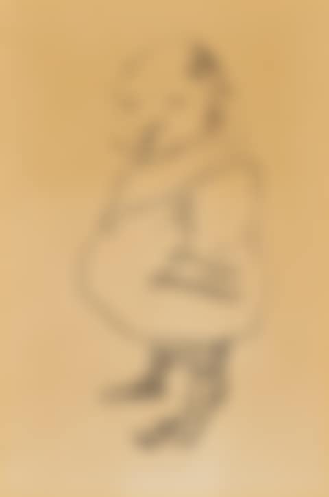Caricature of a fat man (preview)