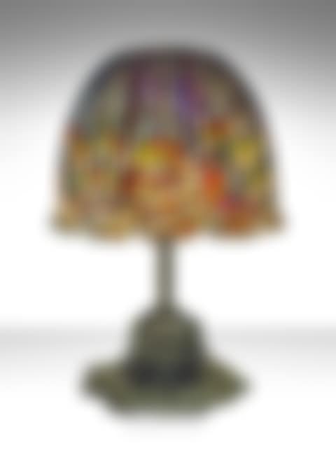 A RARE AND IMPORTANT 'POND LILY' TABLE LAMP (preview)