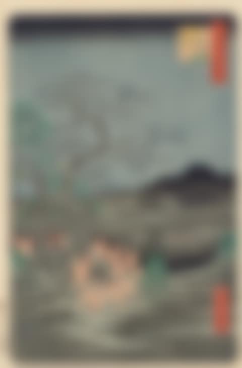 Oji shozoku enoki omisoka no kitsunebi (New Year’s Eve foxfires at Nettle Tree, Oji) (preview)