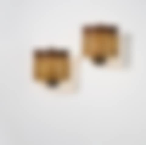 PAIR OF 'CHAIN MAIL' SCONCES (preview)