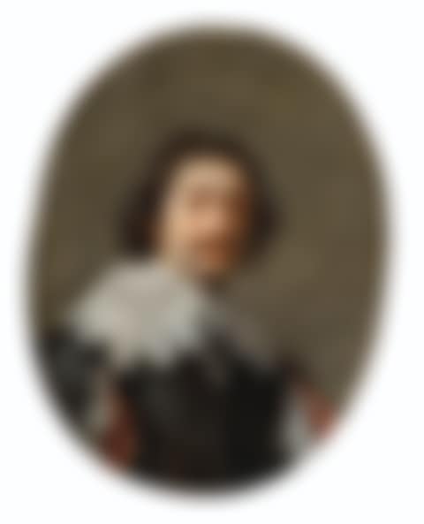 Portrait of a man, bust-length, in a doublet with slashed sleeves and a lace falling band (preview)
