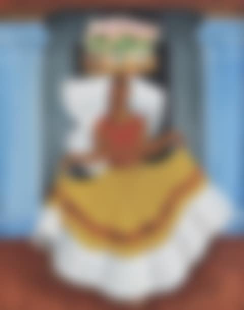 Tehuana with Basket (preview)
