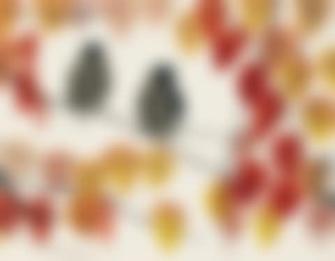 Birds and Autumn Leaves (preview)