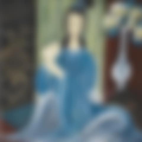 Lady Holding a Waterlily (preview)