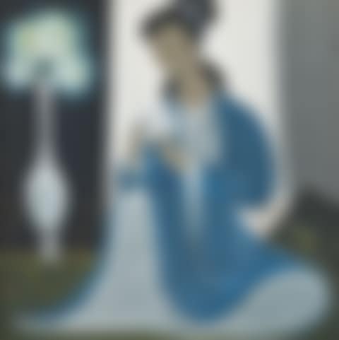 Lady Holding Flower (preview)