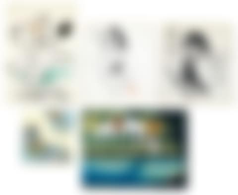 1. Kimba the White Lion; 2. Astro Boy; 3. Black Jack; 4. Phoenix; and 5. Princess Knight (preview)