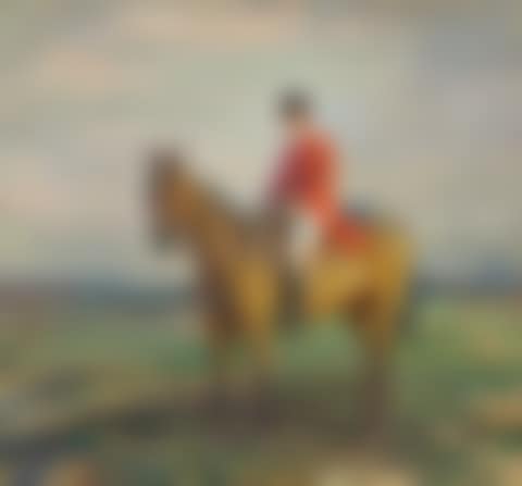 Vivian Hugh Smith on his hunter (preview)