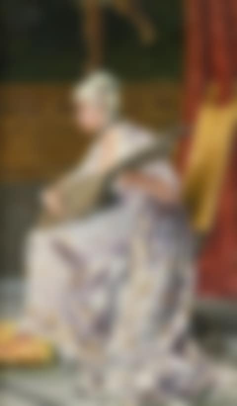 WOMAN PLAYING AN INSTRUMENT (preview)