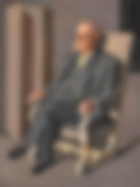 PORTRAIT DU BARON KUFFNER DANS UN FAUTEUIL (preview)