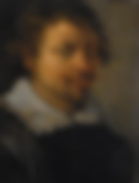 PORTRAIT OF A MAN, BUST LENGTH, WITH A MOUSTACHE AND A WHITE COLLAR (preview)