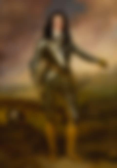 PORTRAIT OF A GENTLEMAN, PROBABLY CAPTAIN JOSEPH POOLE OF SYKEHOUSE, WEARING ARMOR AND STANDING IN A LANDSCAPE (preview)
