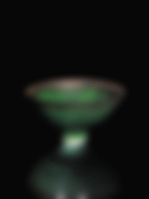 EMERALD GREEN FOOTED BOWL (preview)