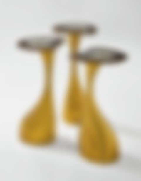 SET OF THREE "QUILLES" SIDE TABLES (preview)