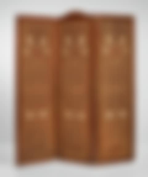 THREE-PANEL "ROSE MOTIF" SCREEN, MODEL NO. 91 (preview)