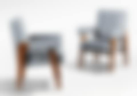 PAIR OF LC/PJ-SI-41-A ALSO CALLED ADVOCATE AND PRESS ARMCHAIRS (preview)