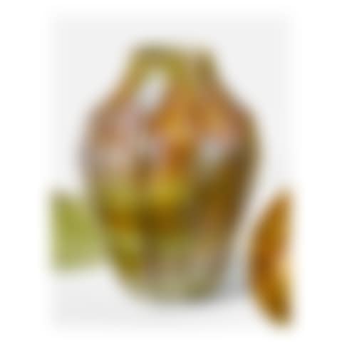 RIBBED DECORATED CABINET VASE (preview)