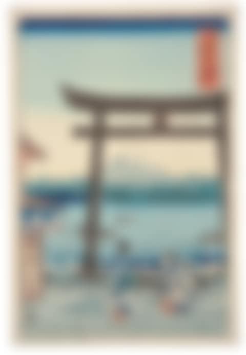 FOUR PRINTS FROM SERIESTHIRTY-SIX VIEWS OF MOUNT FUJI (FUJI SANJÛROKKEI) (preview)
