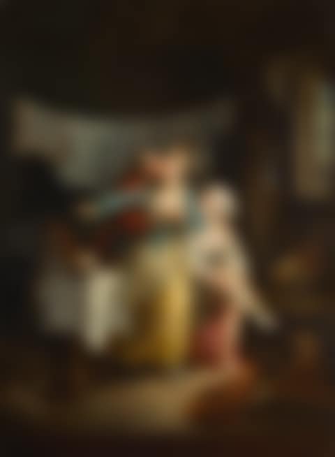An amorous advance in an interior (preview)