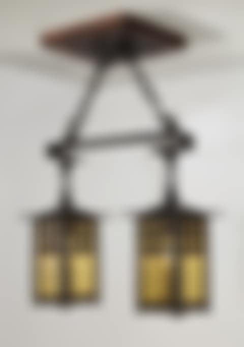 TWO-LIGHT CHANDELIER, MODEL NO. 598 (preview)