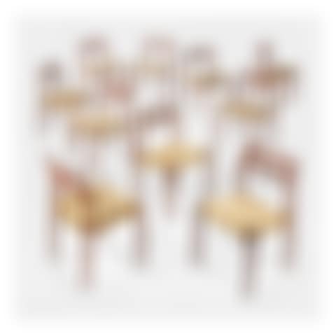 SET OF TEN DINING CHAIRS, MODEL NO. 78 (preview)