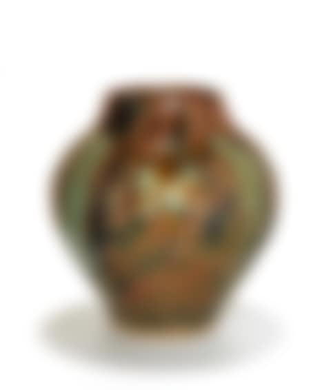 A tenmoku-glazed stoneware vase (preview)
