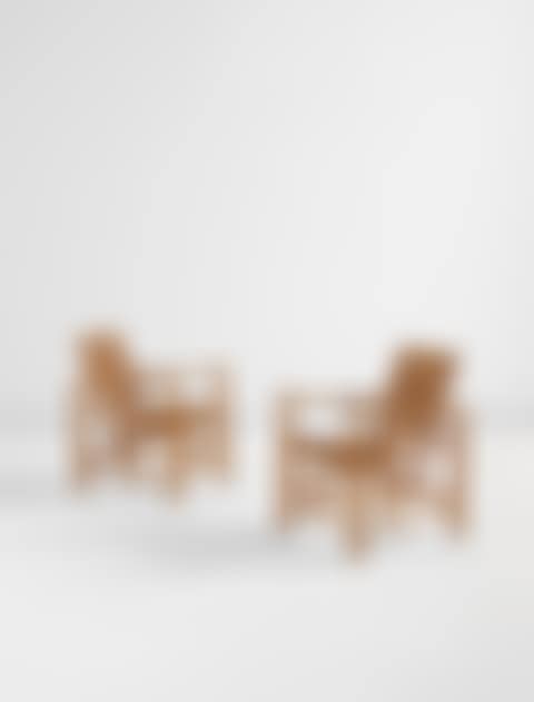 Pair of armchairs, model no. 21, from "L’Equipement de la Maison" series, Grenoble (preview)