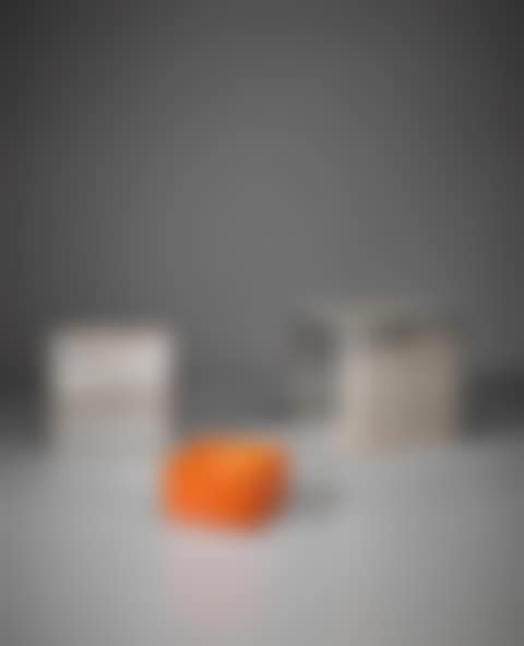 Set of three vases, model nos. 444, 585 and 587, from the 'Ceramiche a colaggio' series (preview)