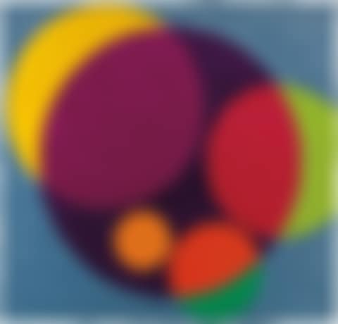 "Chromatic Circles" tapestry, commissioned for the ARCO offices, Los Angeles (preview)
